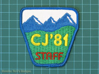 CJ'81 5th Canadian Jamboree Staff [CJ JAMB 05-1a]